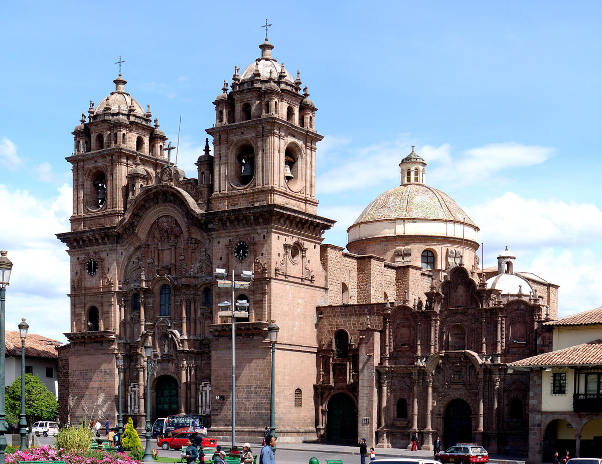 Compañía de Jesus Décembre 2007 - Vue de Côté, Cusco, Peru, 2007