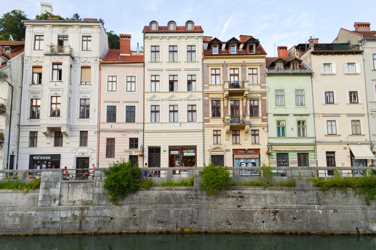Old Houses, Ljubljana, Slovenia, 2017