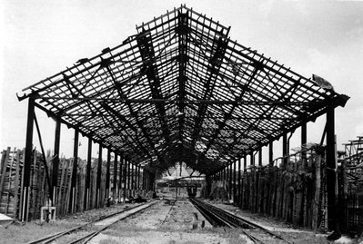 Central Railway Station, Yangon, Myanmar, Yangon, 1945