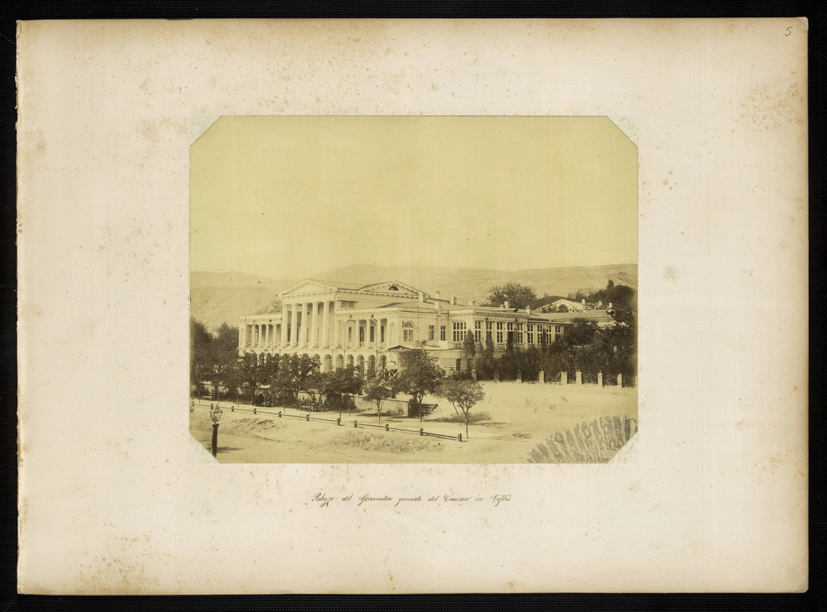 Montabone, Luigi - Palazzo del governatore generale del Caucaso in Tiflis, Tbilisi, Georgia, 1862