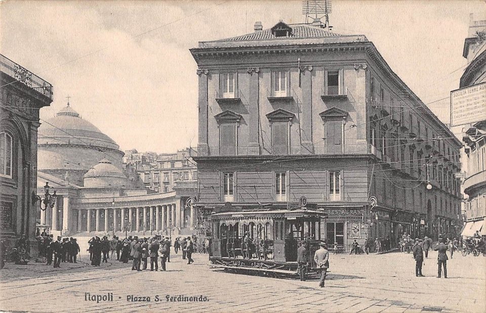 Piazza San Ferdinando (1910), Naples, Italy, 1910