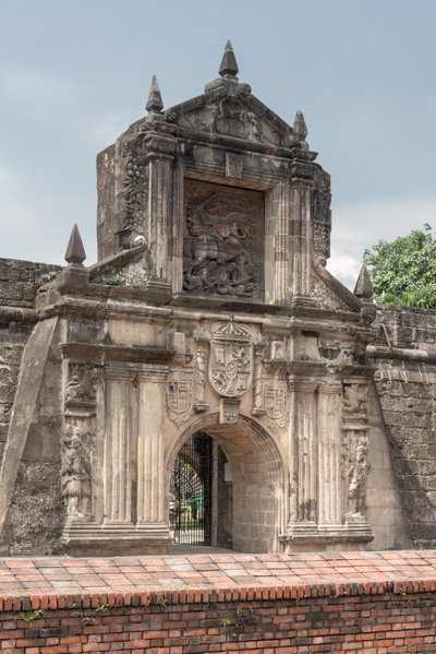 Gate of Fort Santiago, Manila, 2017