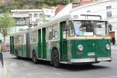 Trolebus 1, Valparaíso, 2013
