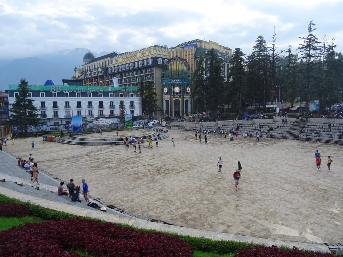 Quang Truong Square, Sa Pa, Vietnam, 2018