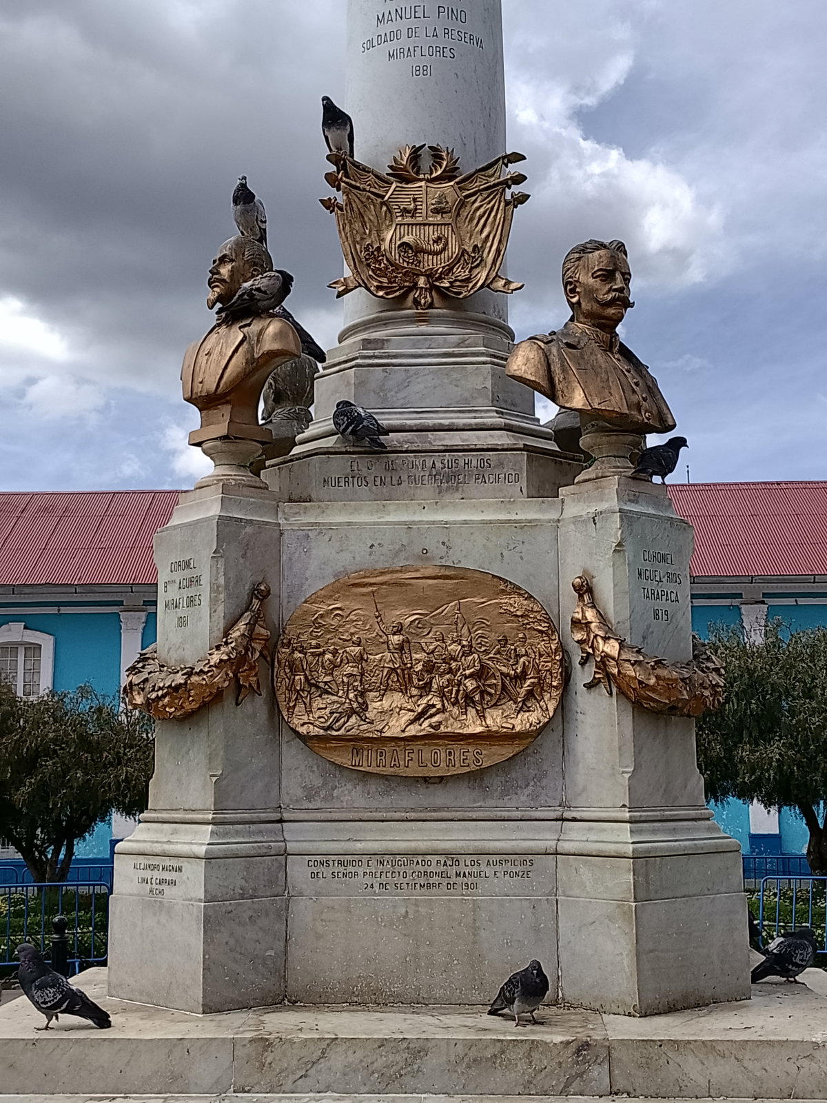 Monumento a Manuel Pino en Puno 03, Puno, Peru, 2025