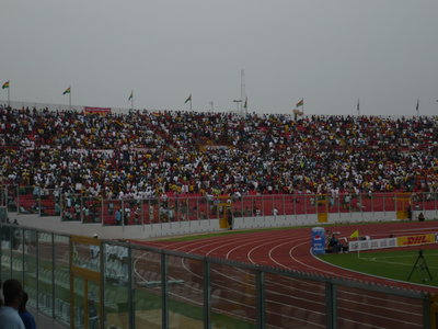 Kumasi stadium during African Cop, Kumasi, 2008