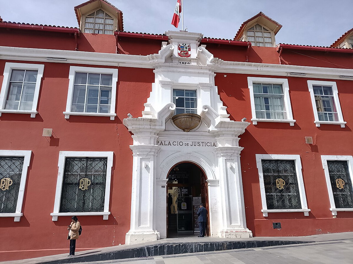 Palacio de Justicia de Puno 01, Puno, Peru, 2025