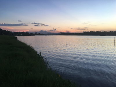 Perfume River at sunset 1, Hue, 2018