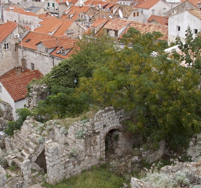 Dubrovnik ruins, Dubrovnik, 2009