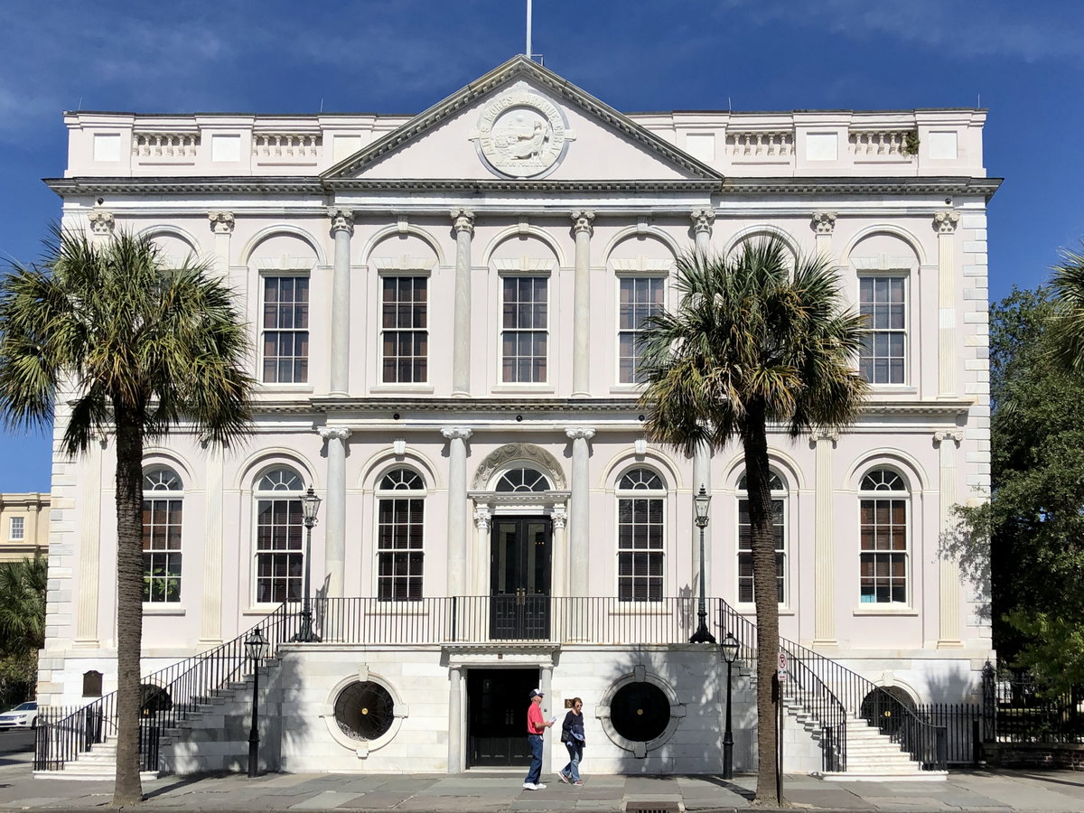 Charleston City Hall, French Quarter, Charleston, SC, Charleston, USA, 2019