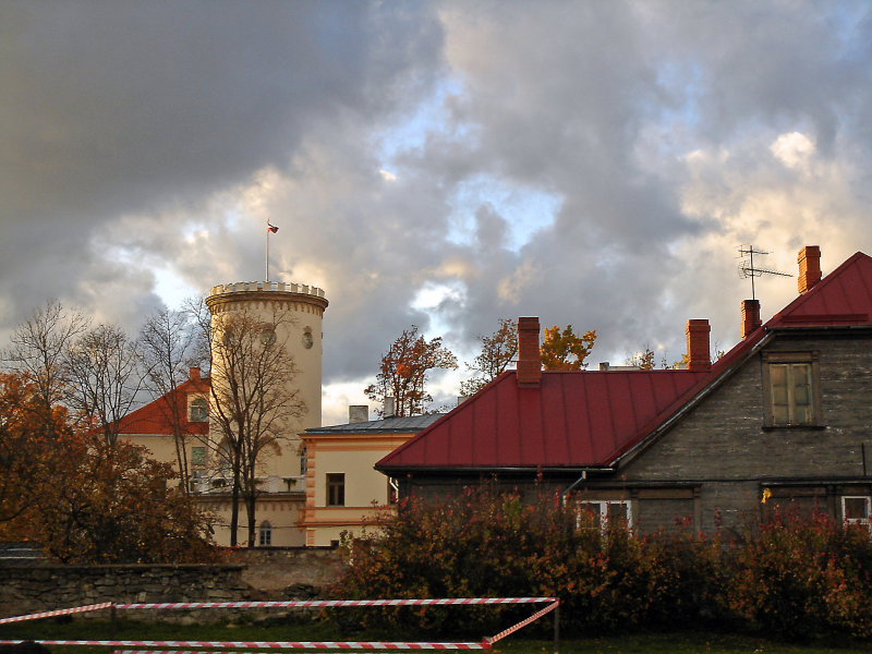 Cēsis, tower of New castle - ainars brūvelis, Cēsis, Latvia, 2008