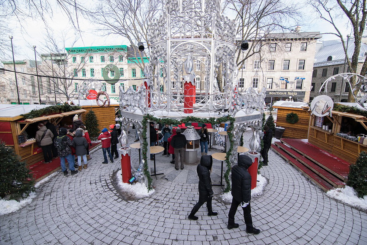 marché de noël allemand Québec City, Quebec City, Canada, 2016