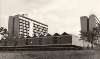 EU: Studentski dom Unity Hall, University of Science and Technology, Kumasi, Ghana (1967), Kumasi, 1967