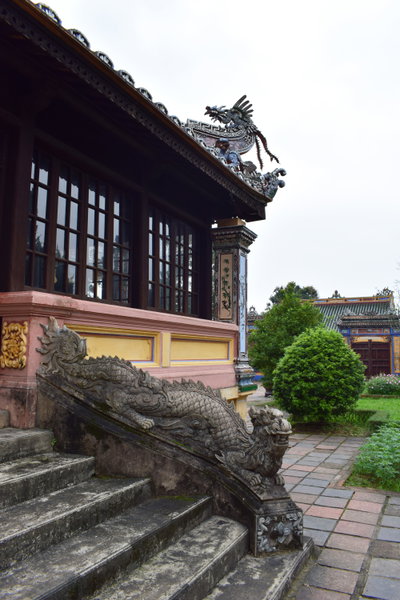 Inside the Purple Forbidden City, Huế, Hue, 2018