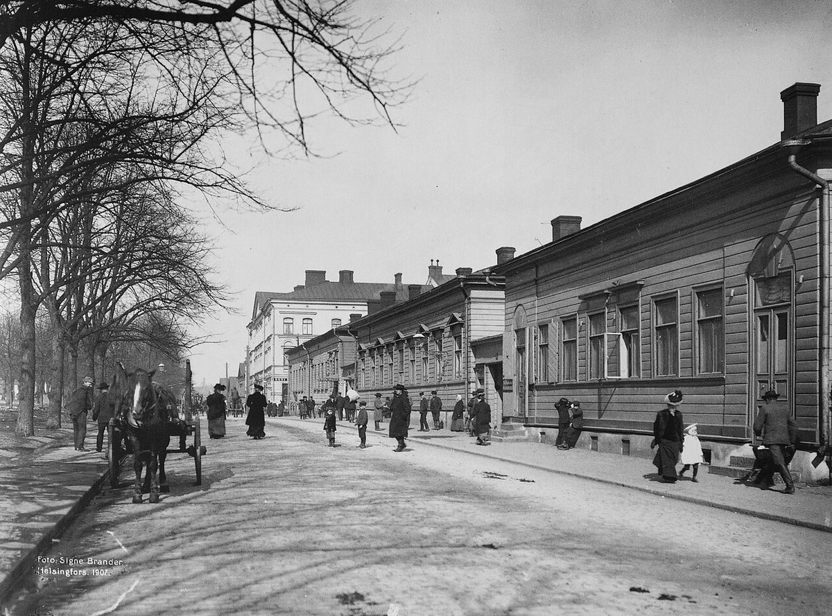 Mannerheimintie, Helsinki, Helsinki, Finland, 1907
