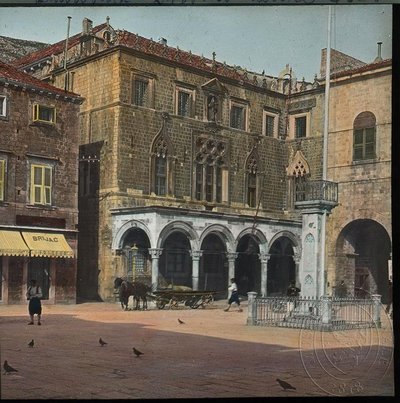 EU: Dubrovnik - Celnice (customs house) (1900), Dubrovnik, 1900