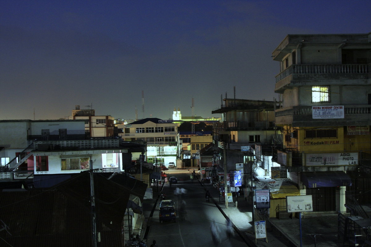 Kumasi Night B004, Kumasi, Ghana, 2010