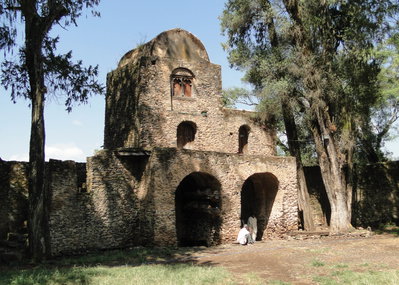 Church of Debra Berhan Selassie 04, Gondar, 2012