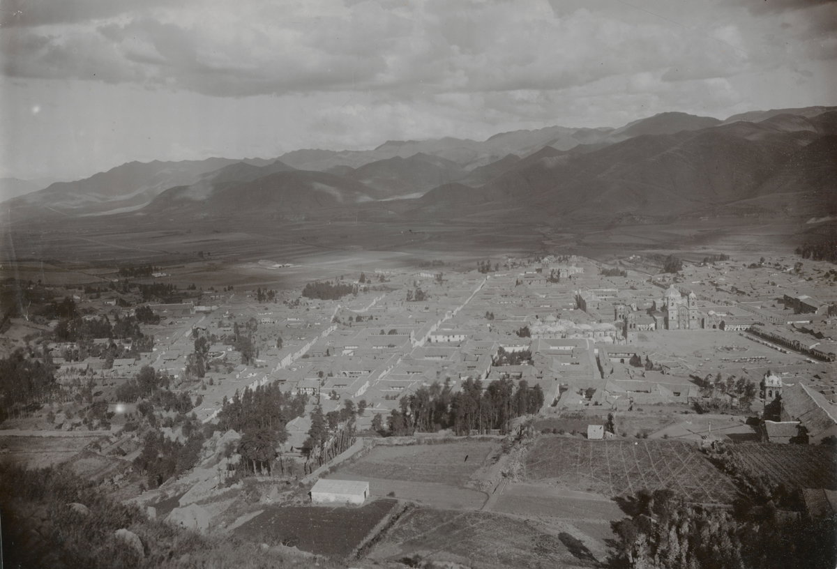 Historical panorama of Cuzco in the (Part 2), Cusco, Peru, 1900