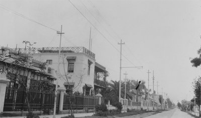 Peru - - Street in Lima, Lima, 1924