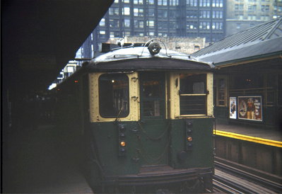 04 Chicago Transit Authority CTA Loop L @ Dearborn & Van Buren, Chicago, 1966