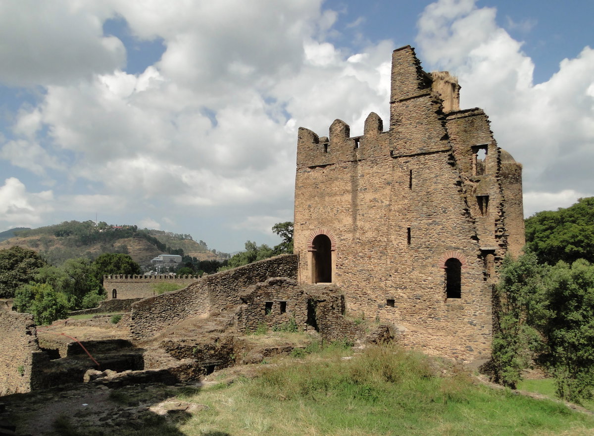 Iyasu's Palace 03, Gondar, Ethiopia, 2012