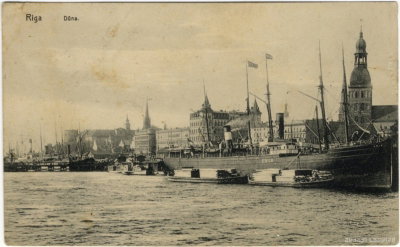 EU: Rīga. Osta (1916), Riga, 1916