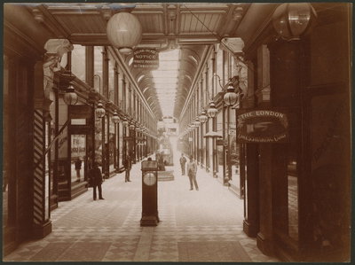 Adelaide Arcade, Adelaide, 1892