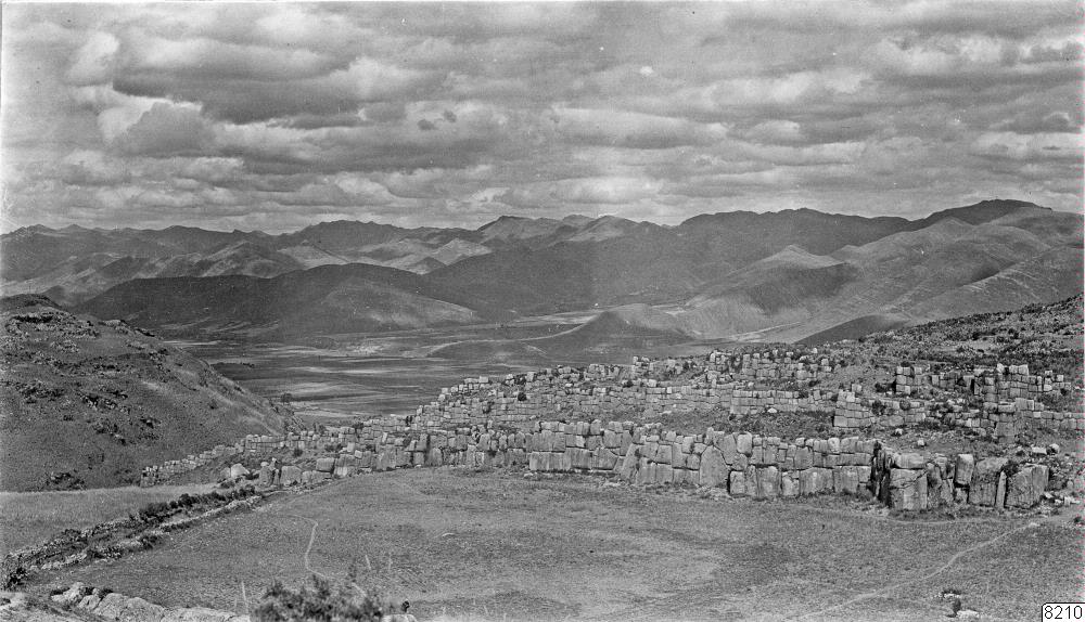 EU: Vy över Sacsahuamanfästningen (1931), Cusco, Peru, 1931