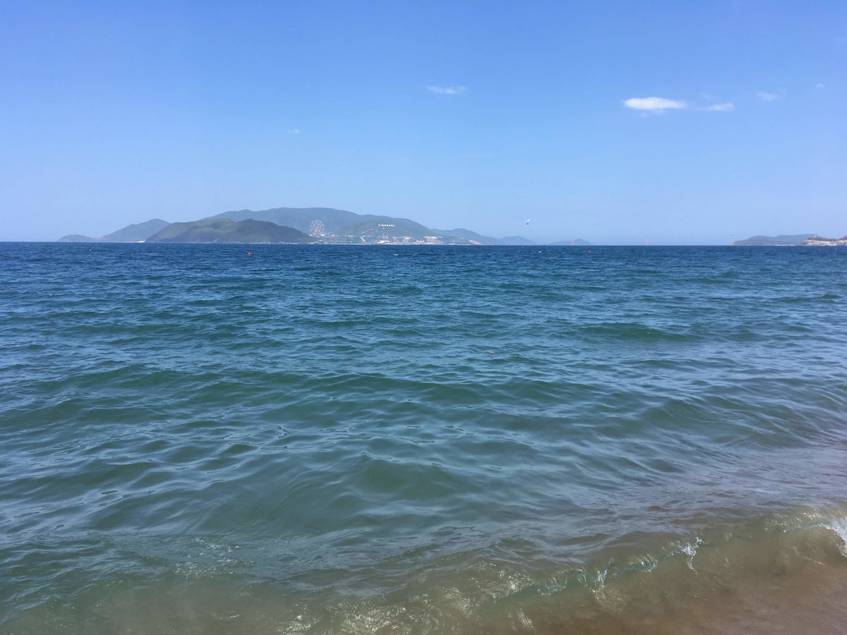 Vinpearl Land seen from Nha Trang, Nha Trang, Vietnam, 2018