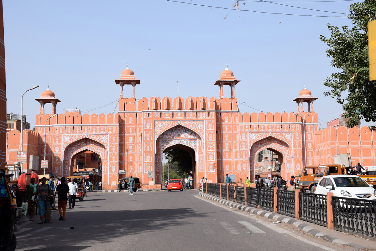 Jaipur S Gate, Jaipur, India, 2015