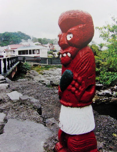 Whakarewarewa Village (NZ), Rotorua, 2010