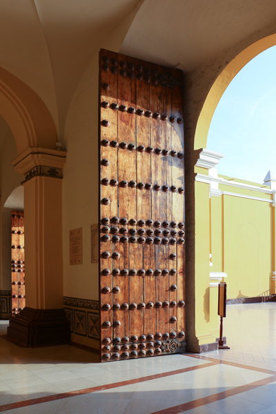 Cathedral of Trujillo, Peru - Door, Trujillo, 2014