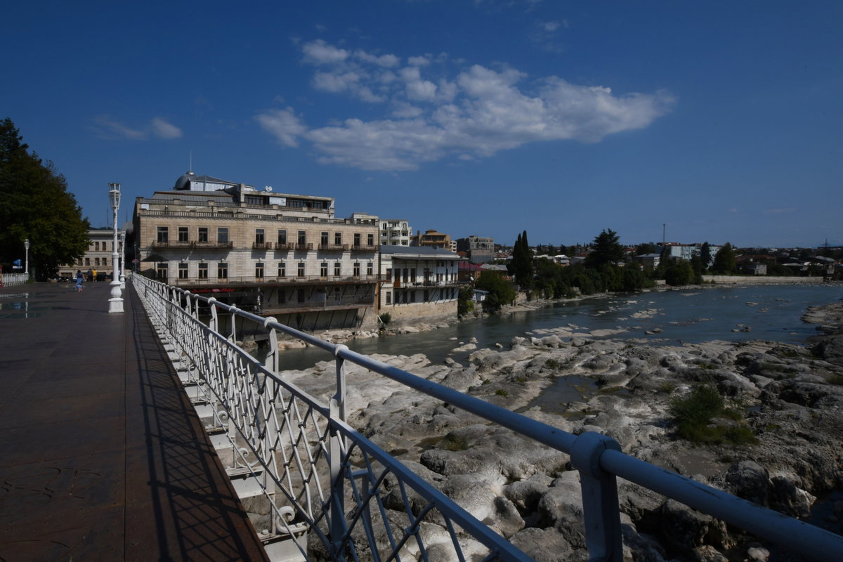ქუთაისი Kutaissi, White Bridge, Kutaisi, Georgia, 2019