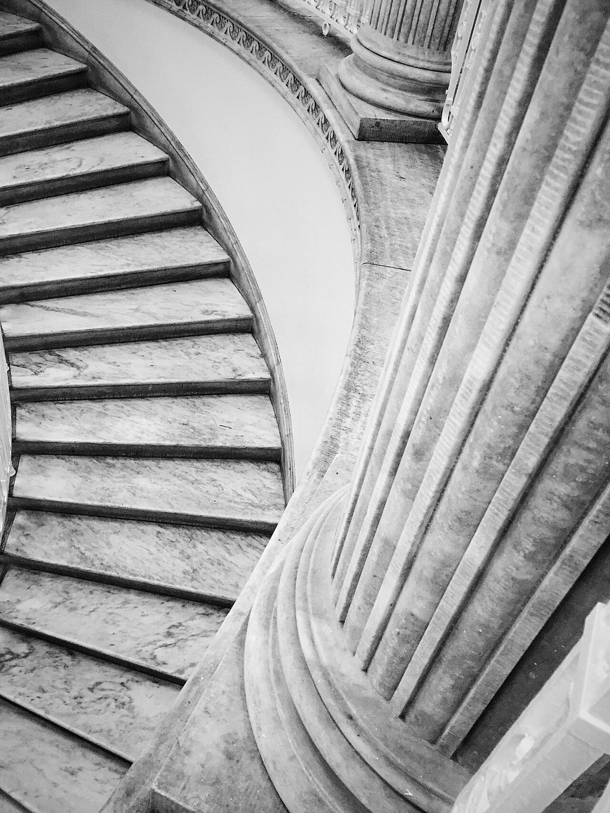 Staircase and Column Study, New York, United States, 2015