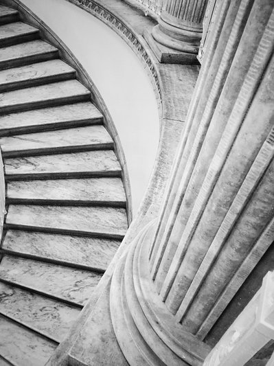Staircase and Column Study, New York, 2015