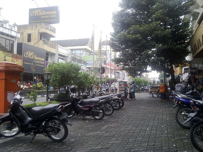 Old walkaways, malioboro, Yogyakarta, 2011