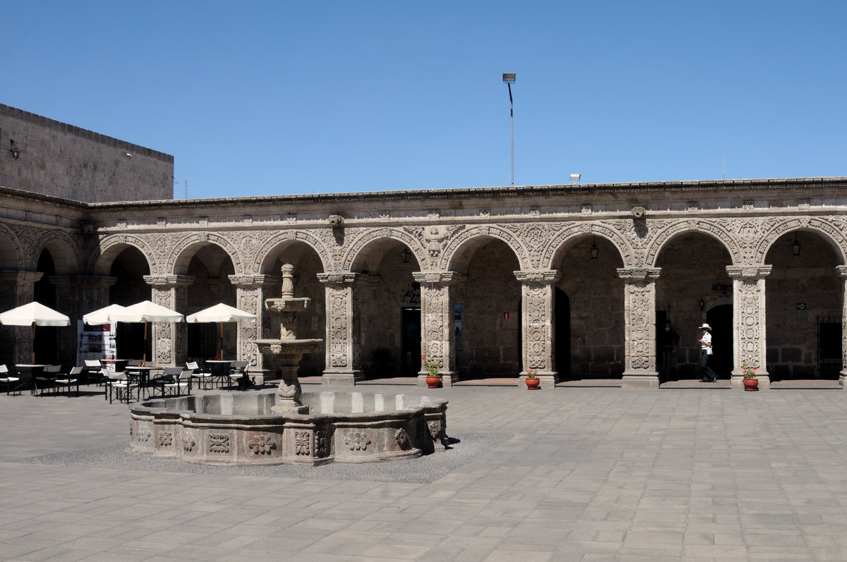ARE - Cloisters of the Jesuit Church in Arequipa, Peru, Arequipa, Peru, 2013