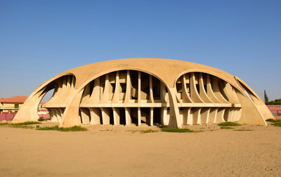 Cinema in Namibe, Angola, Namibe, 2018