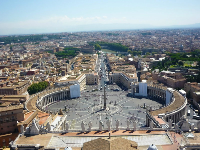 Vatican City Exterior in 2013 — Basilica di San Pietro, Rome, Italy