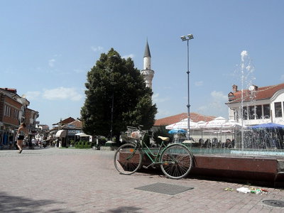 Ohrid, main square, Ohrid, 2010