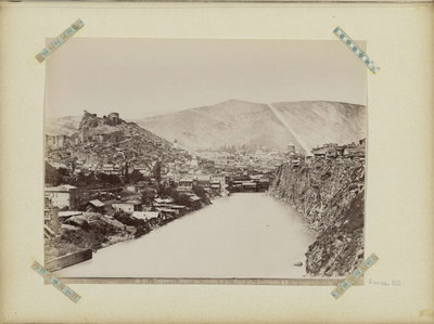EU: Gezicht op Tiflis en de Koera (1890) [BD], Tbilisi, 1890