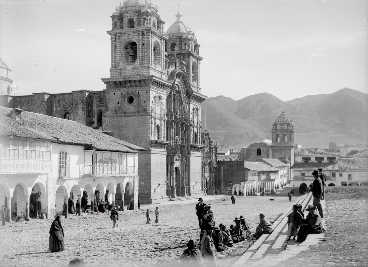 Templo de la Compañía de Jesús del Cusco, Cusco, Peru, 1905