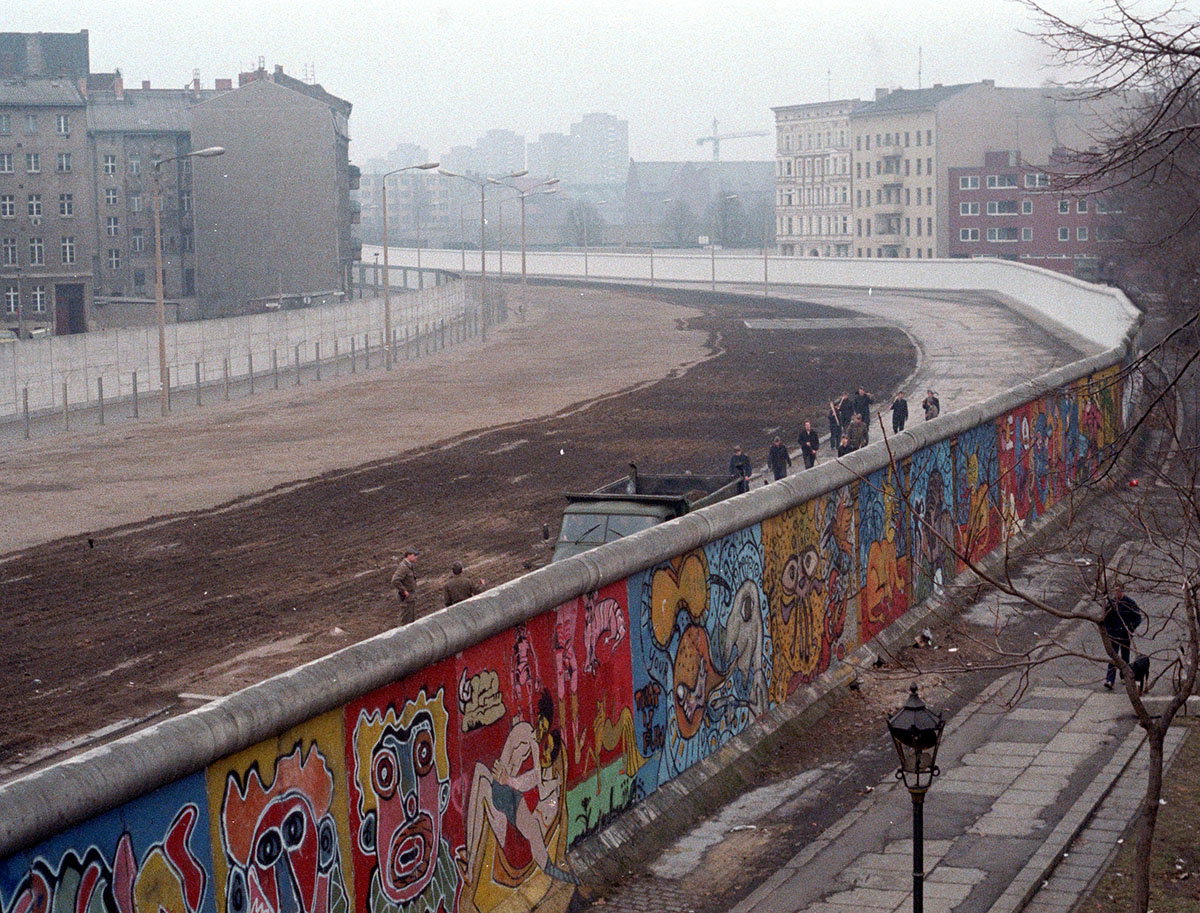 The Berlin Wall, Berlin, Germany, 1961