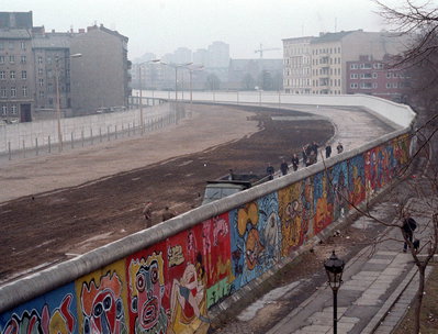 The Berlin Wall, Berlin, 1961