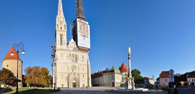 Croatia Zagreb Cathedral Square 6vl, Zagreb, 2011