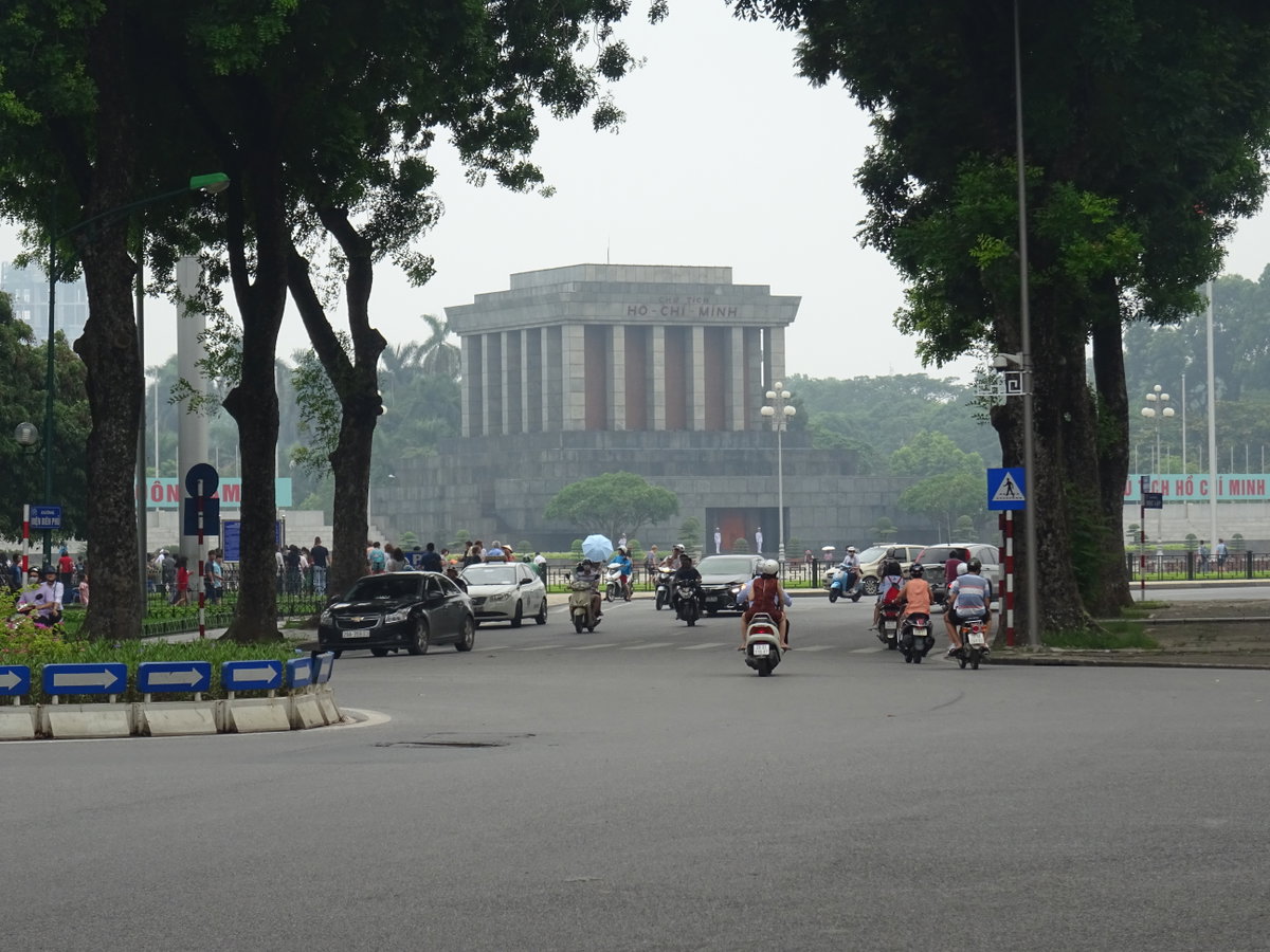 Ho Chi Minh Mausoleum in Hanoi, Hanoi, Vietnam, 2018