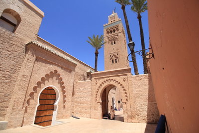 Kutubiyya Mosque from a different angle, Marrakech, 2024