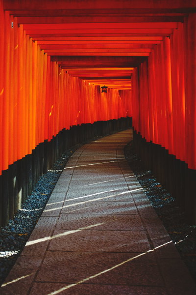 The Red Tunnel, Kyoto, 2014