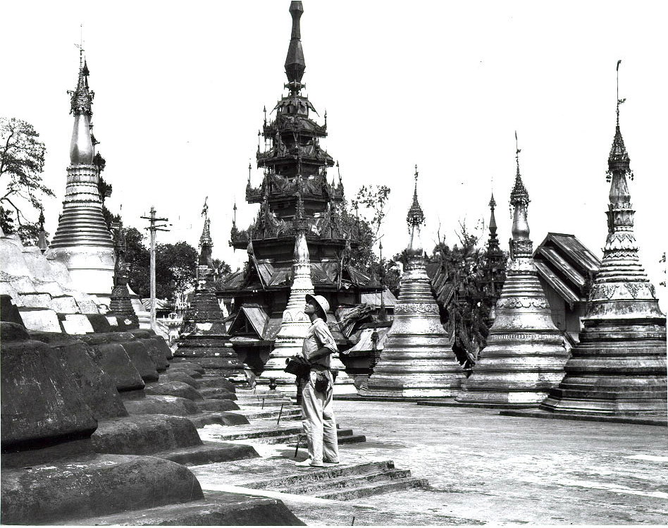 Shwedagon Pagoda Complex, Yangon, Myanmar, 1945